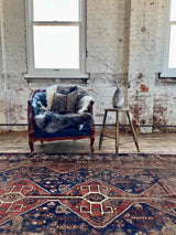 Vintage Persian Area Rug Sustainable Luxury Home Decor