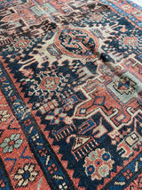 Vintage Persian Accent Rug at Woven Kin Home Decor