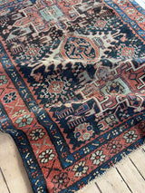 Vintage Persian Accent Rug at Woven Kin Home Decor