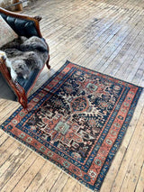 Vintage Persian Accent Rug at Woven Kin Home Decor