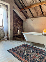 Vintage Persian Accent Rug at Woven Kin Home Decor