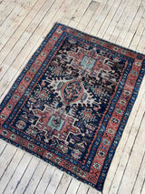 Vintage Persian Accent Rug at Woven Kin Home Decor