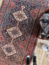 Vintage Persian Area Rug Sustainable Luxury Home Decor