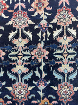 Vintage Persian rug sustainable home decor at Woven Kin Home