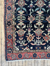 Vintage Persian rug sustainable home decor at Woven Kin Home