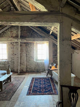 Vintage Persian Area Rug Sustainable Luxury Home Decor