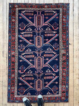 Vintage Persian Area Rug Sustainable Luxury Home Decor