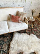 Organic Sheepskin Rug at Woven Kin Home Sustainable Home Decor