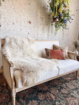 Organic Sheepskin Rug at Woven Kin Home Sustainable Home Decor
