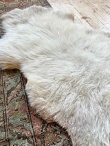 Organic Sheepskin Rug at Woven Kin Home Sustainable Home Decor