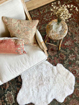 Organic Sheepskin Rug at Woven Kin Home Sustainable Home Decor