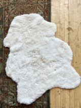 Organic Sheepskin Rug at Woven Kin Home Sustainable Home Decor