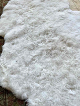 Organic Sheepskin Rug at Woven Kin Home Sustainable Home Decor