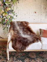 Organic Sheepskin Rug at Woven Kin Home Sustainable Home Decor