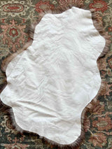 Organic Sheepskin Rug at Woven Kin Home Sustainable Home Decor