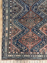 Vintage Persian Area Rug Sustainable Luxury Home Decor