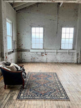 Vintage Persian Area Rug Sustainable Luxury Home Decor