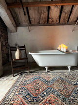 Vintage Persian Area Rug Sustainable Luxury Home Decor