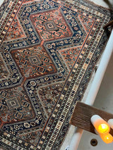 Vintage Persian Area Rug Sustainable Luxury Home Decor