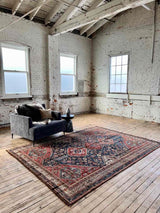 Vintage Persian Area Rug Sustainable Luxury Home Decor