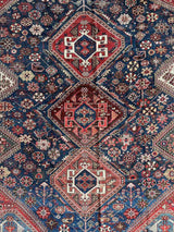 Vintage Persian Area Rug Sustainable Luxury Home Decor