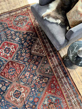 Vintage Persian Area Rug Sustainable Luxury Home Decor