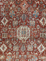 vintage Persian area rug at Petrichor Vintage Co.