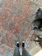 antique Persian area rug