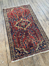 Vintage Persian runner rug