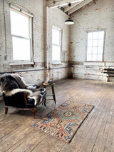 vintage Persian accent rug