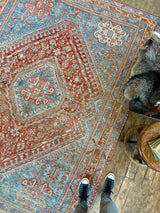 antique Persian area rug