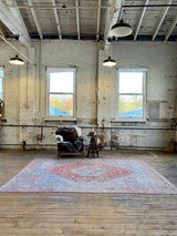 antique Persian area rug