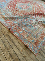 antique Persian area rug