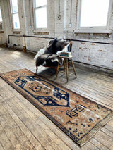 vintage Persian runner rug