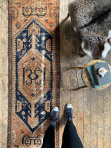 vintage Persian runner rug