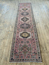 Vintage Persian runner rug