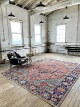 Antique Persian area rug