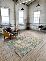 antique Persian area rug