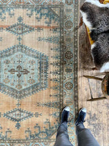 antique Persian area rug