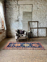 antique Persian area rug