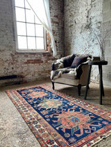 antique Persian area rug