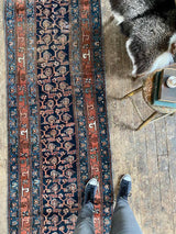 antique Persian runner rug