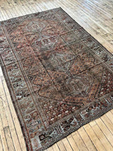 Vintage Persian Area Rug Sustainable Luxury Home Decor