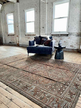 Vintage Persian Area Rug Sustainable Luxury Home Decor