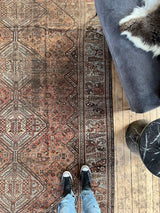 Vintage Persian Area Rug Sustainable Luxury Home Decor