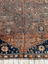 Vintage Persian Area Rug Sustainable Luxury Home Decor