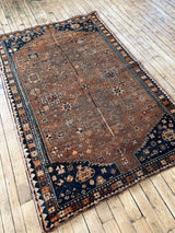 Vintage Persian Area Rug Sustainable Luxury Home Decor