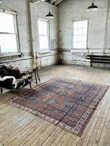 antique Persian area rug