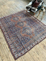 antique Persian area rug