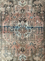 vintage Persian area rug at Petrichor Vintage Co.